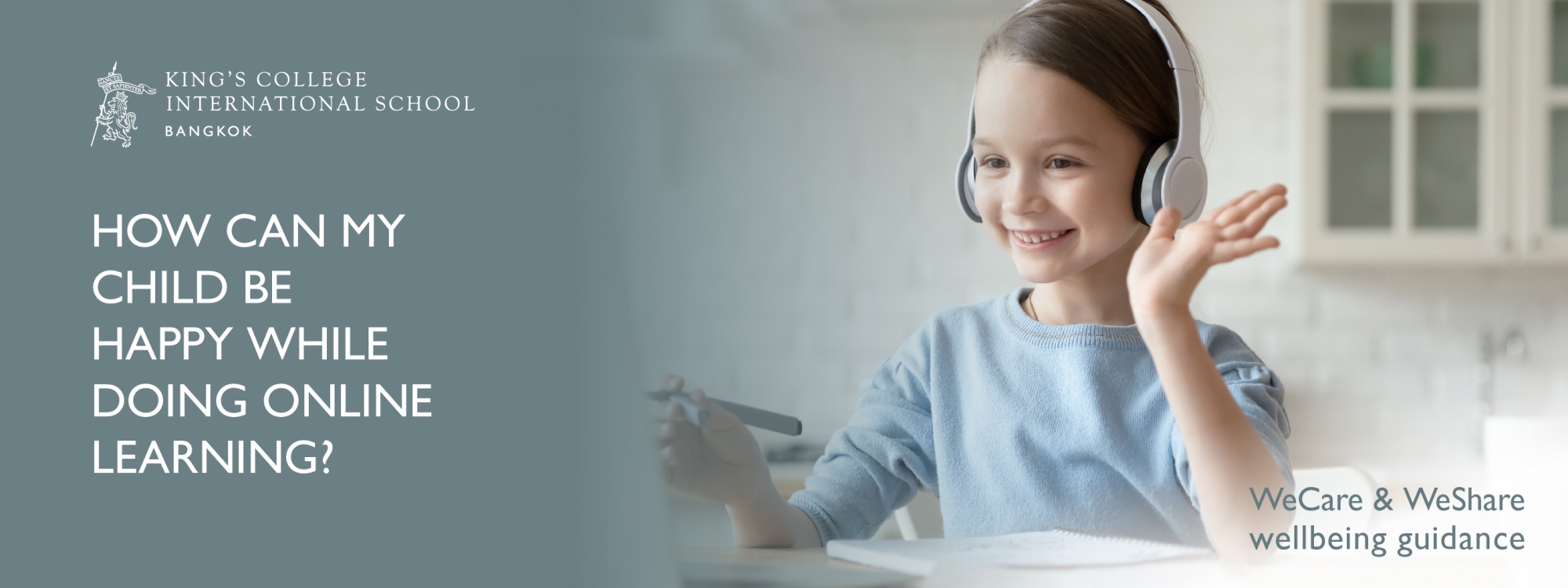 How can my child be happy while doing online learning?