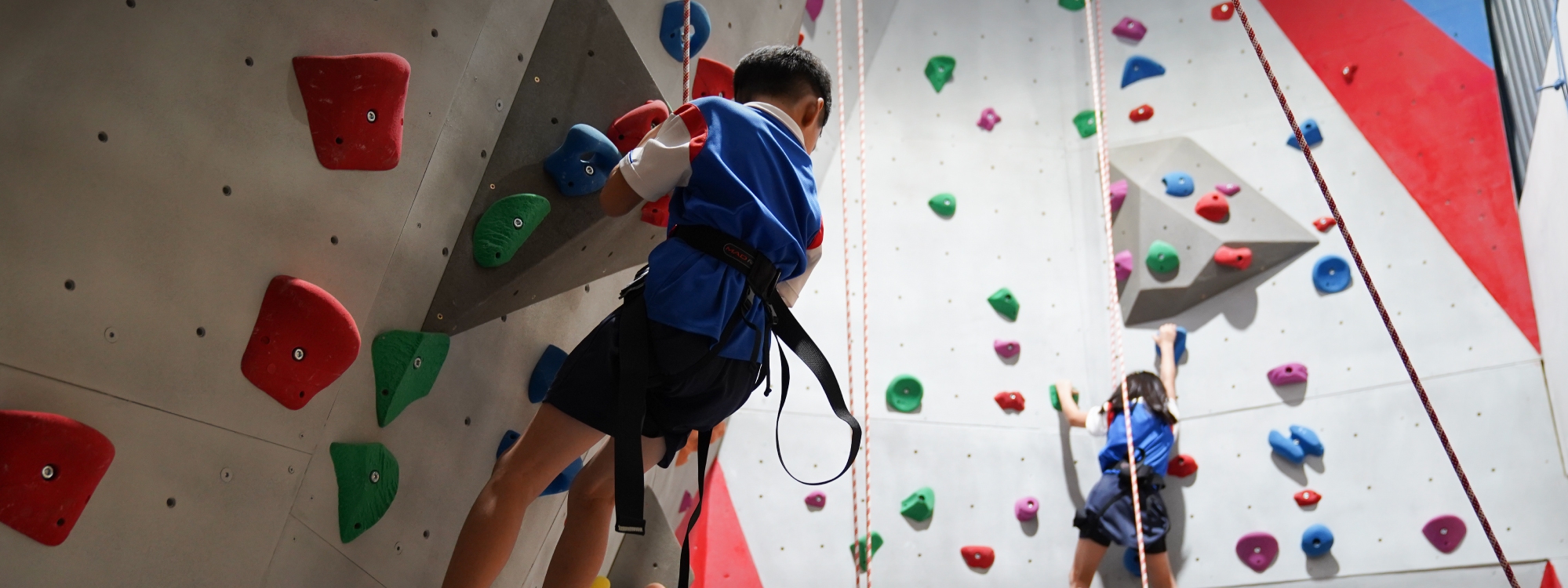 Climbing, a body-strengthening and mind-sharpening activity