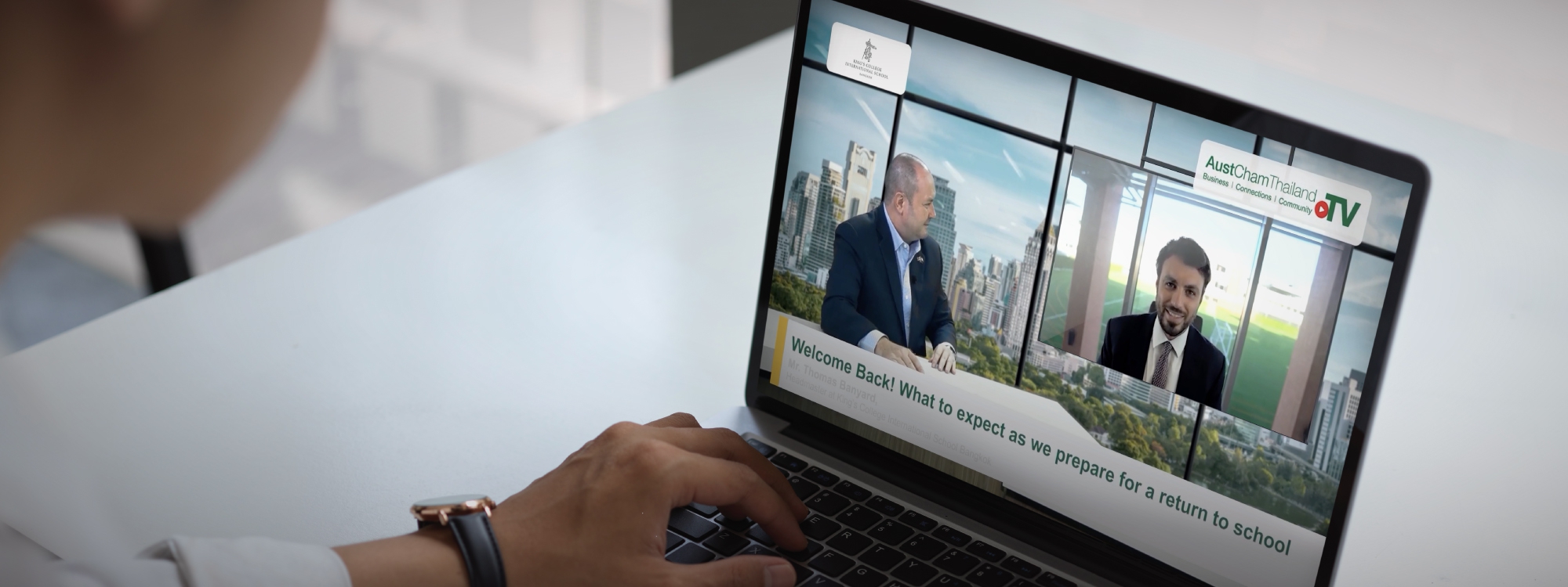 King's Bangkok sharing insights into the new term with AustCham