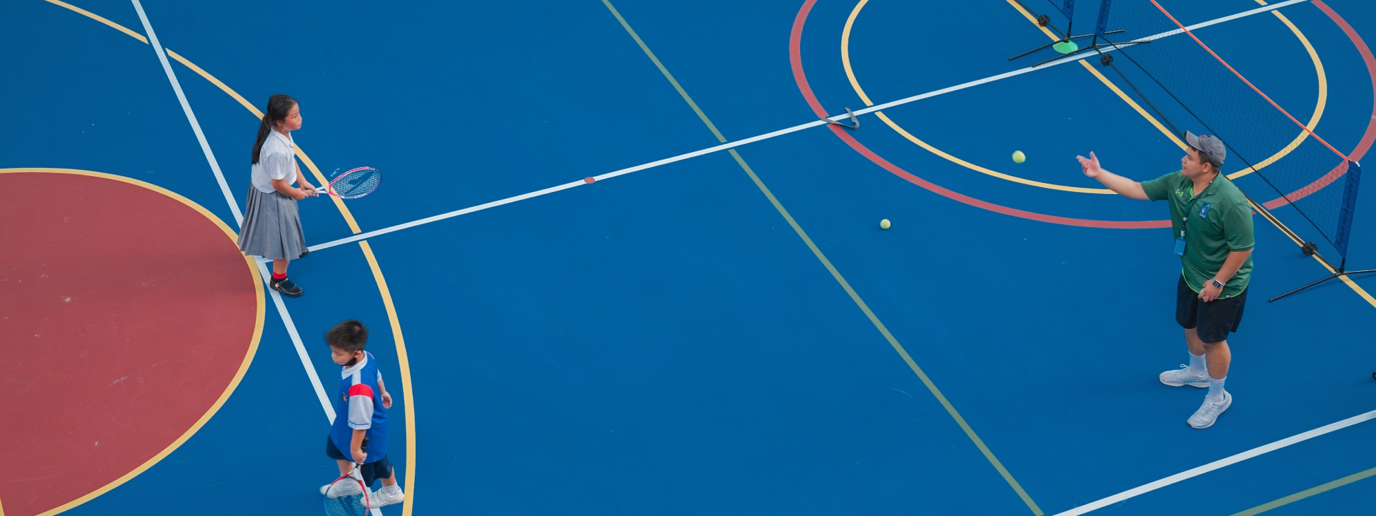 King’s Bangkok designed multipurpose courts to allow the effective plays and enhance the well-rounded curriculum