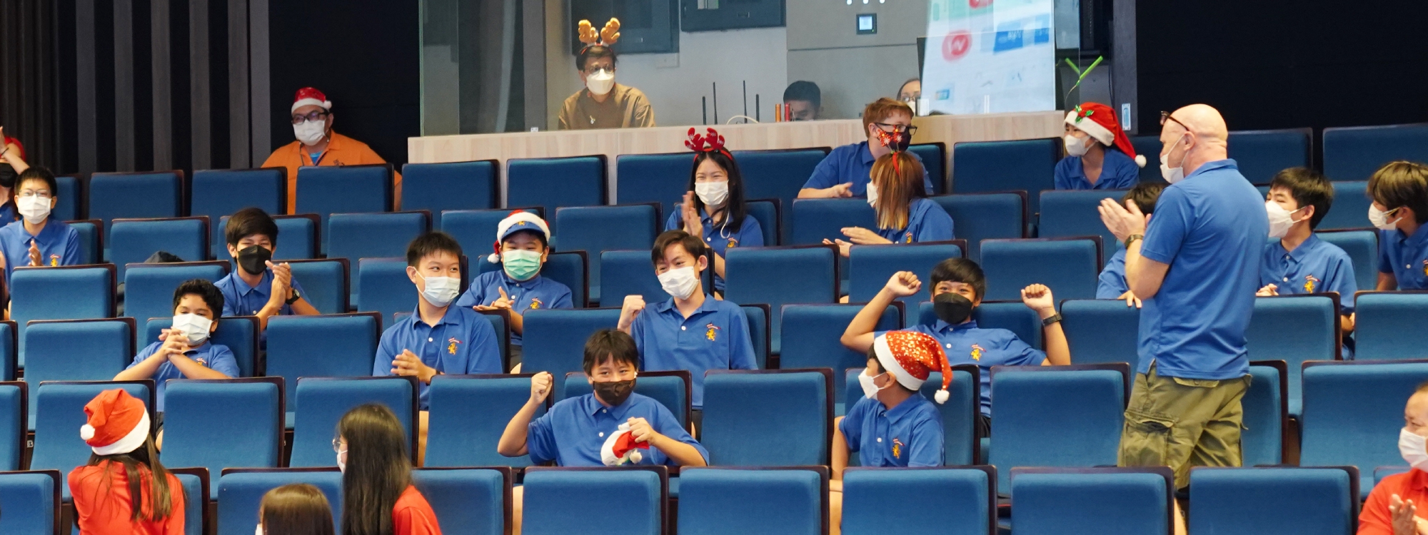 Celebrating the end of this year’s first term with joyfulness at King’s Bangkok