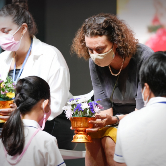 Thanking our teachers for instilling great hearts in our students that will take them further