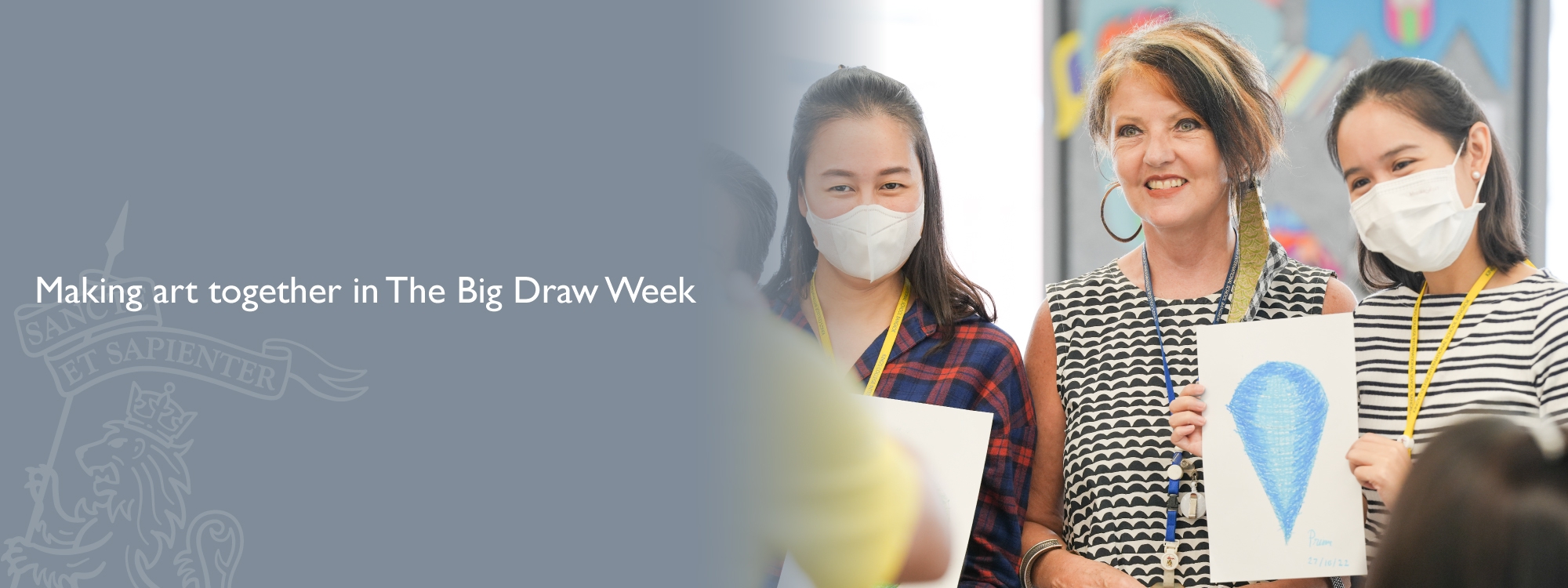 Making art together in The Big Draw Week