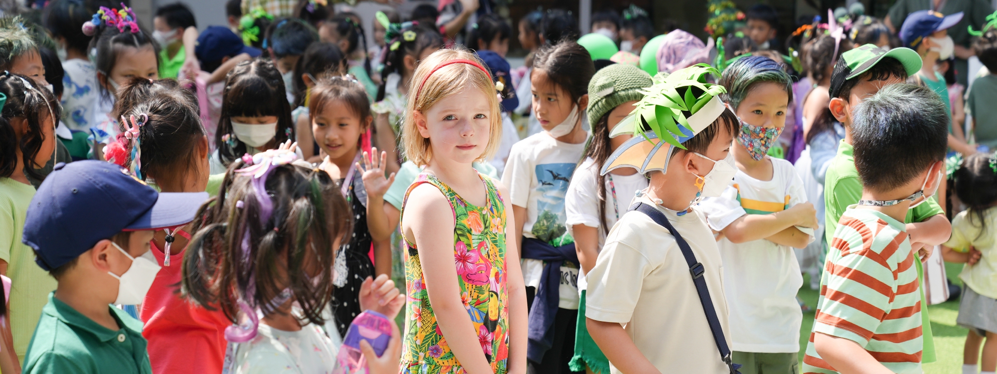 King's Bangkok's Crazy Green Hair Day for charity