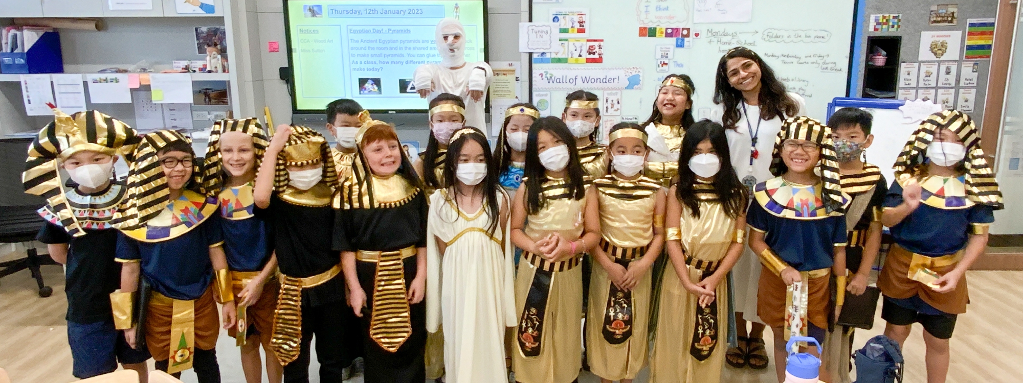 Sparking curiosity for Ancient Egypt in Year 3 students