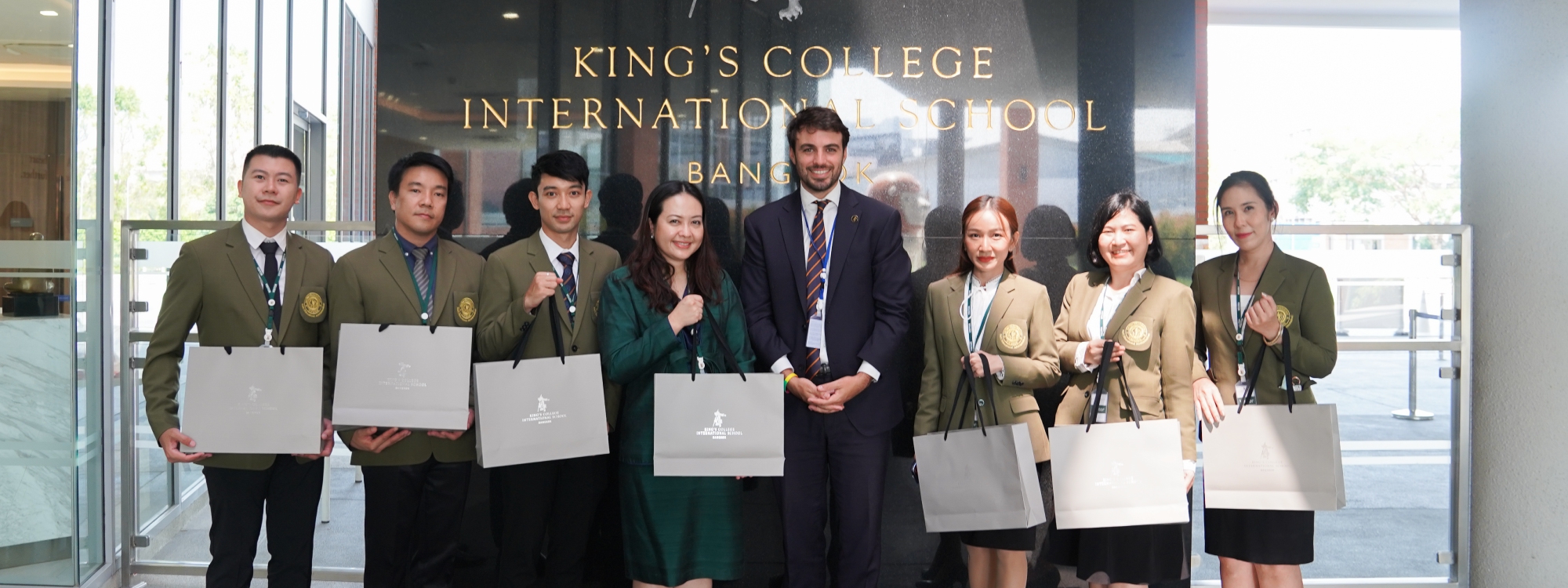 King’s Bangkok welcomed professor and doctoral students from the Faculty of Education, Kasetsart University to a school visit