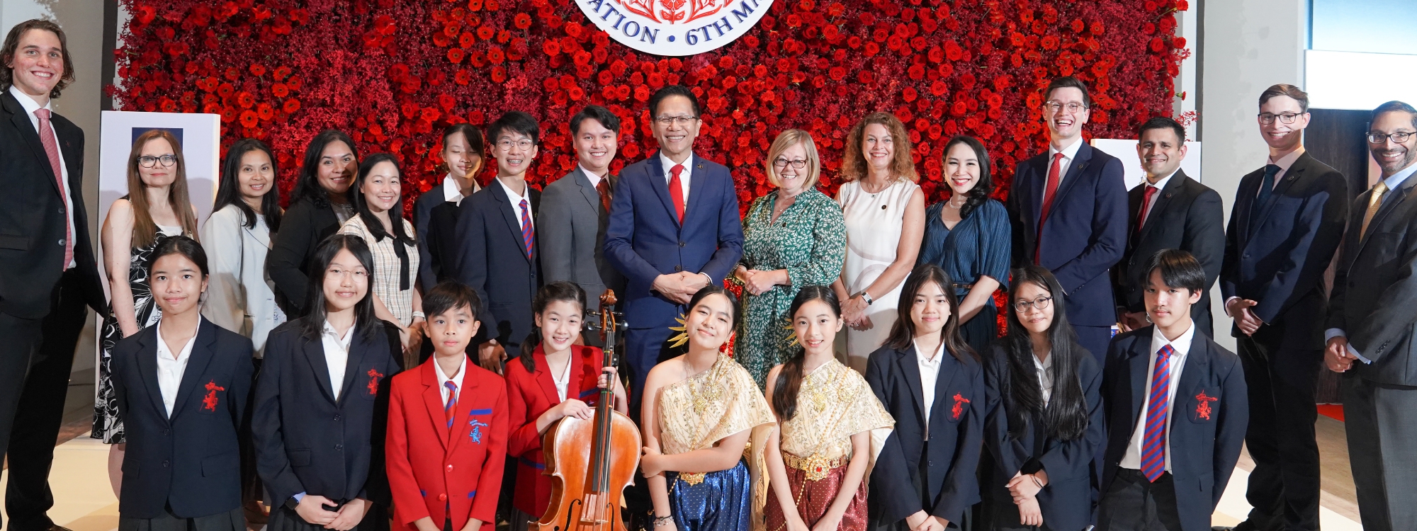 King’s Bangkok celebrated the coronation at the British Embassy reception
