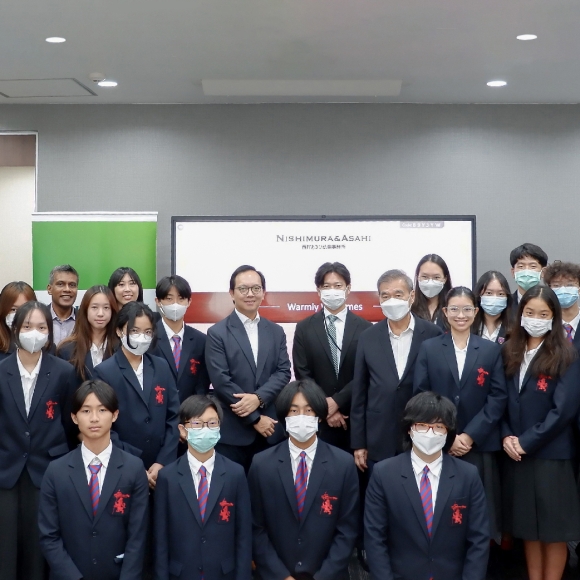 Exploring the legal world: Year 10 students' inspiring visit to Nishimura & Asahi, Japan's largest international law firm