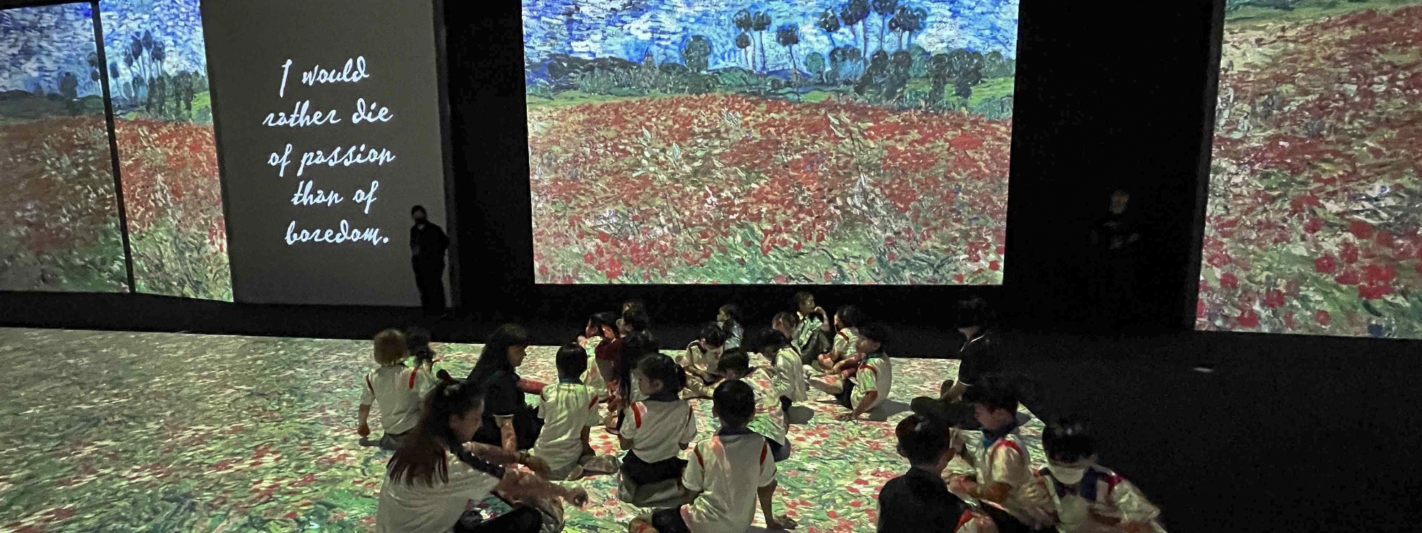 Vincent Van Gogh's masterpieces, ready to ignite King's Bangkok student imaginations