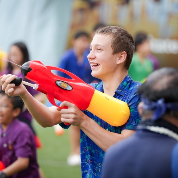 Celebrating Songkran Festival at King’s Bangkok
