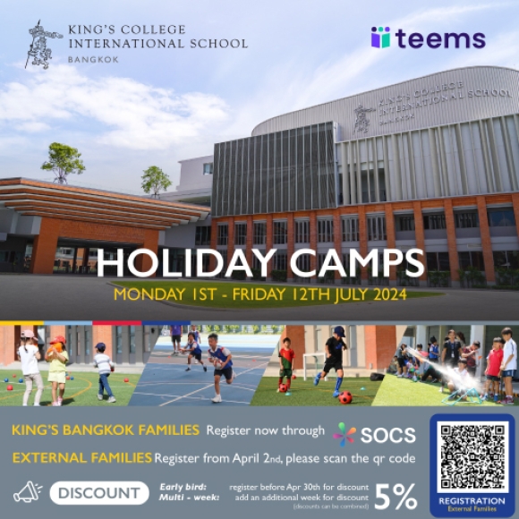Holiday Camps 2024 at King’s Bangkok