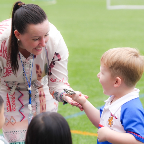 Early Years Exploring Butterfly Life Cycles at King’s Bangkok