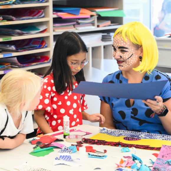 International Dot Day at King’s Bangkok 2024: Pop Art Edition