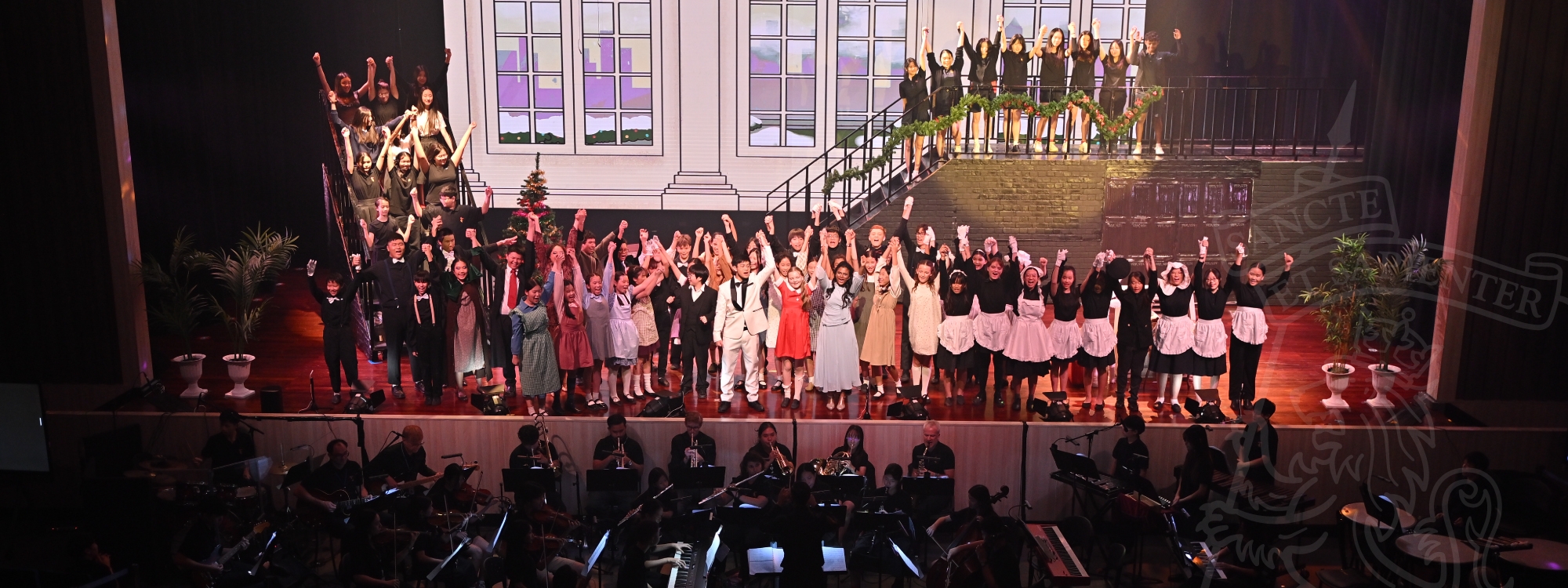 The sun came out on our stage!