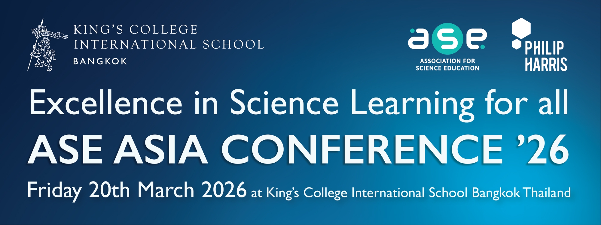 Excellence in Science Learning for All – ASE Asia Conference 2026