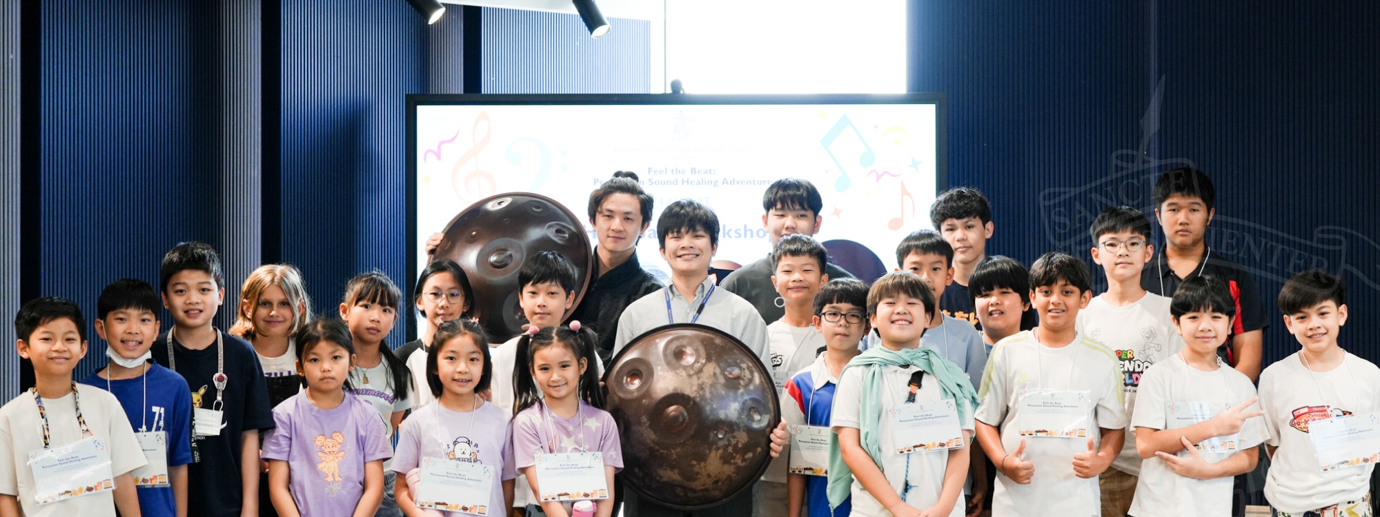 “Feel the Beat: Percussion Sound Healing Adventure” – World Percussion Camp 2025 at King’s Bangkok