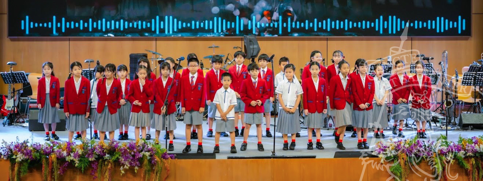 King’s Bangkok students sharing Kindness through melody