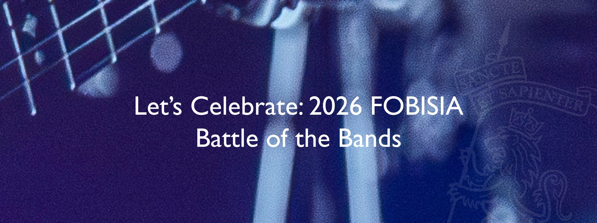 Let’s Celebrate: 2026 FOBISIA Battle of the Bands
