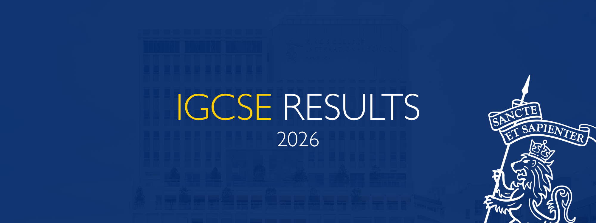 Congratulations to our students on their 2026 IGCSE results