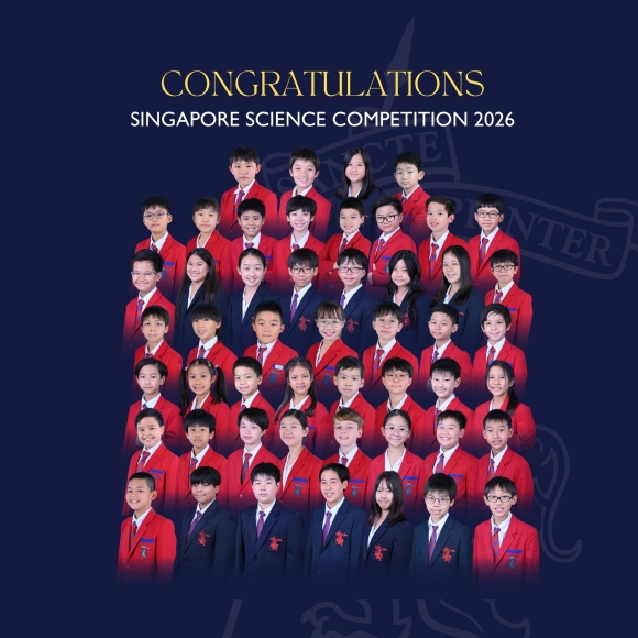 Celebrating our young scientists! MCE Singapore Science Competition 2026