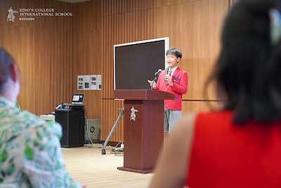 ECA Showcase: TED Talk with Ms Sarah Raffray | King's College Bangkok